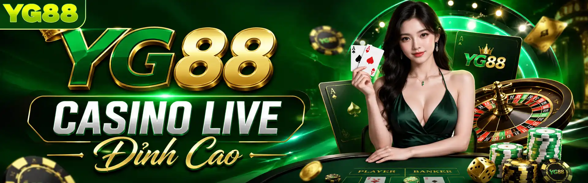YG88 Casino Live đỉnh cao - Trải nghiệm sòng bài trực tuyến đẳng cấp với Dealer chia bài thực tế.