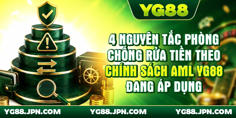 4 nguyên tắc phòng chống rửa tiền theo chính sách AML YG88 đang áp dụng